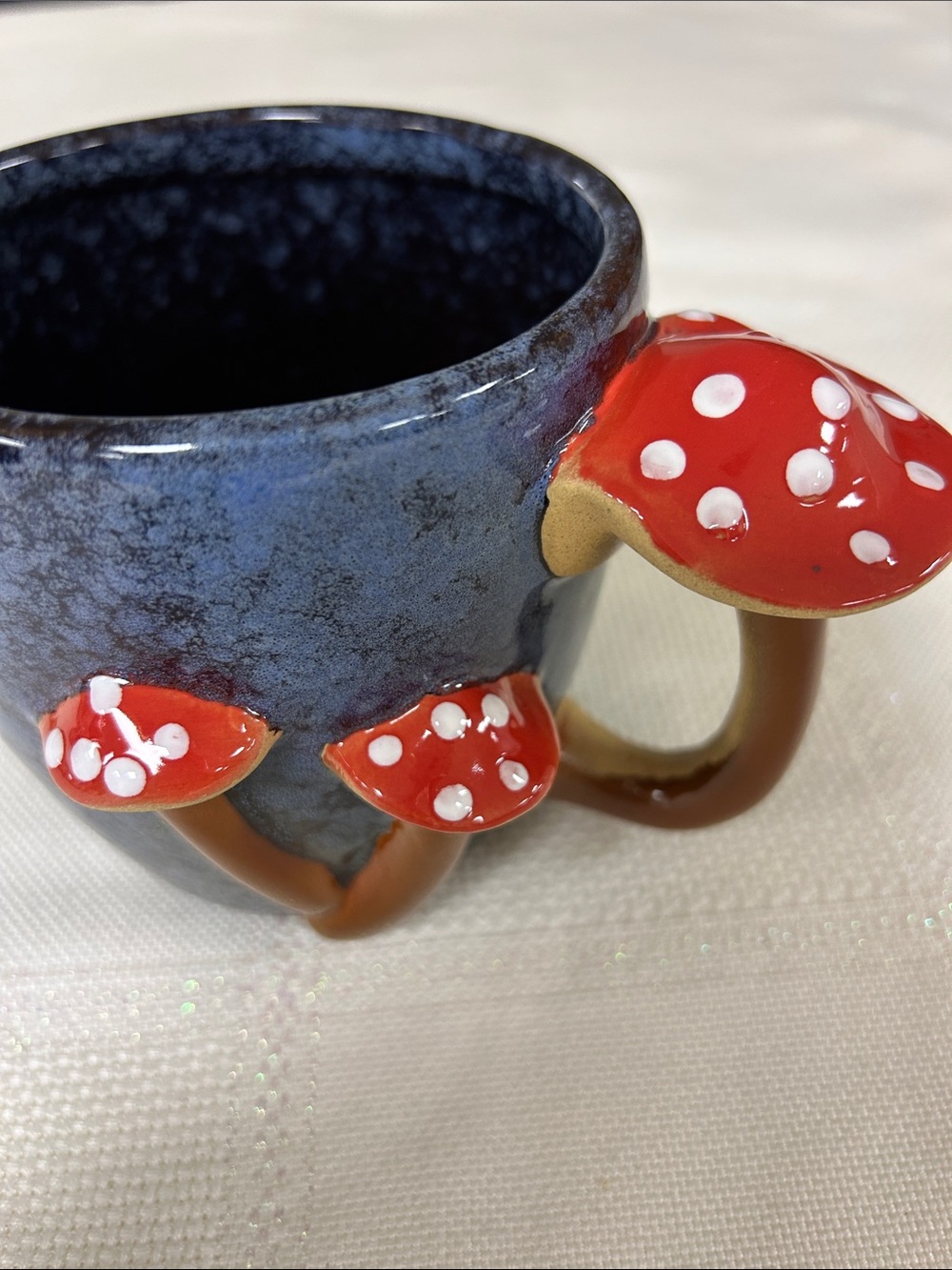 Sunday Morning Ceramics Brown Glazed Mug — Branded Bottom image 4